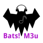 bats! m3u android application logo